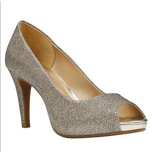 Bandolino BD Supermodel Peep-Toe Heel Pumps 5.0